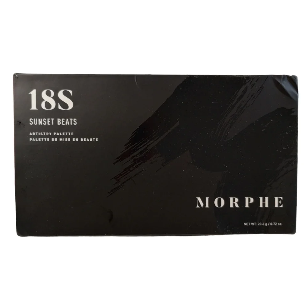 MORPHE 18S‎ Sunset Beats Artistry Eyeshadow Palette FREE Brush DISCONTINUED